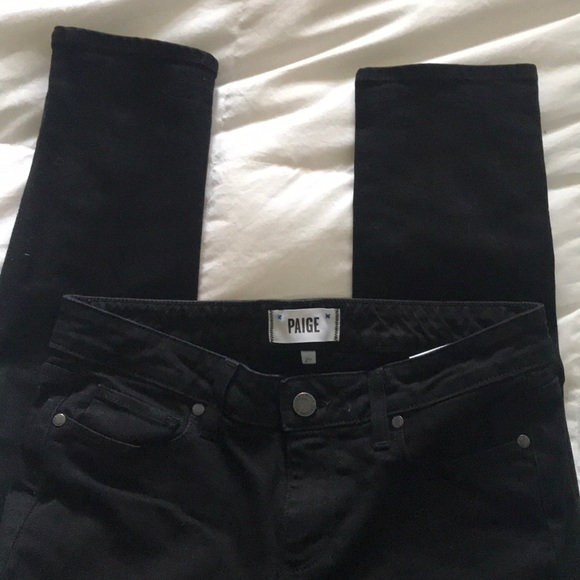 PAIGE Black Jeans - Picture 3 of 3
